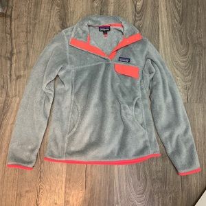 Patagonia women’s re-tool snap-T pullover- small